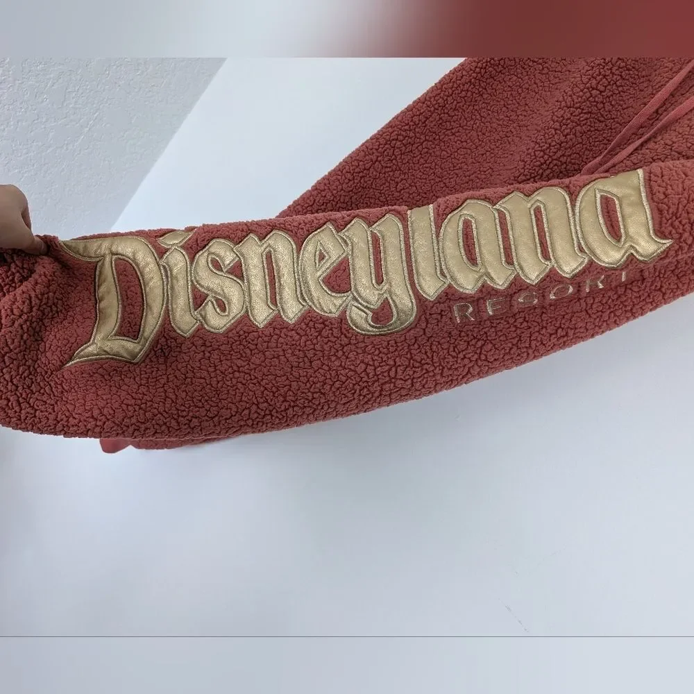 Disneyland Resort Spirit Jersey Sherpa Fleece Elastic Waist Sweatpants Sz XXL - Picture 3 of 16